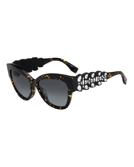 fendi rhinestone sunglasses|fendi sunglasses vintage.